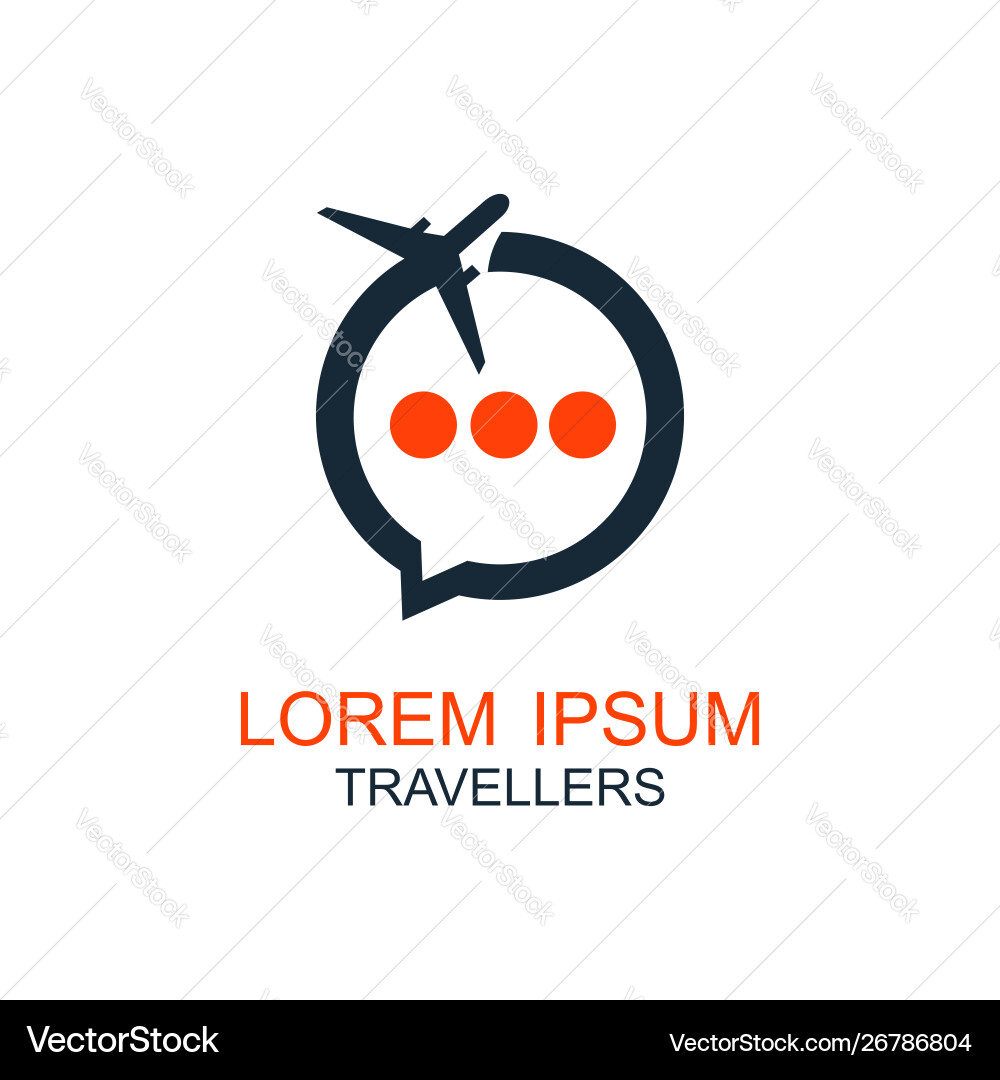 Reise Logo Urlaub Touristische Geschäftsreise Reise Logo Urlaub Touristische Geschäftsreise vektorbild