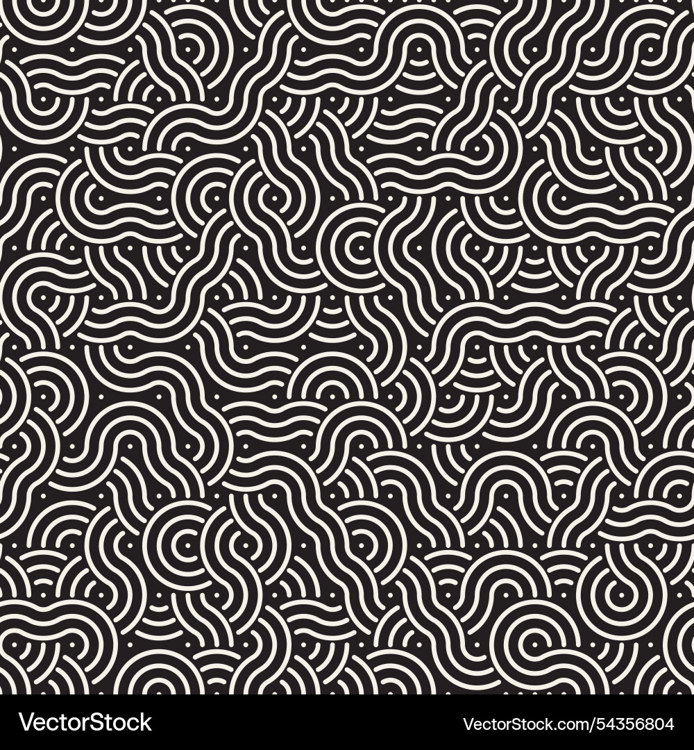 Seamless pattern repeating geometric elements Seamless pattern repeating geometric elements vector image