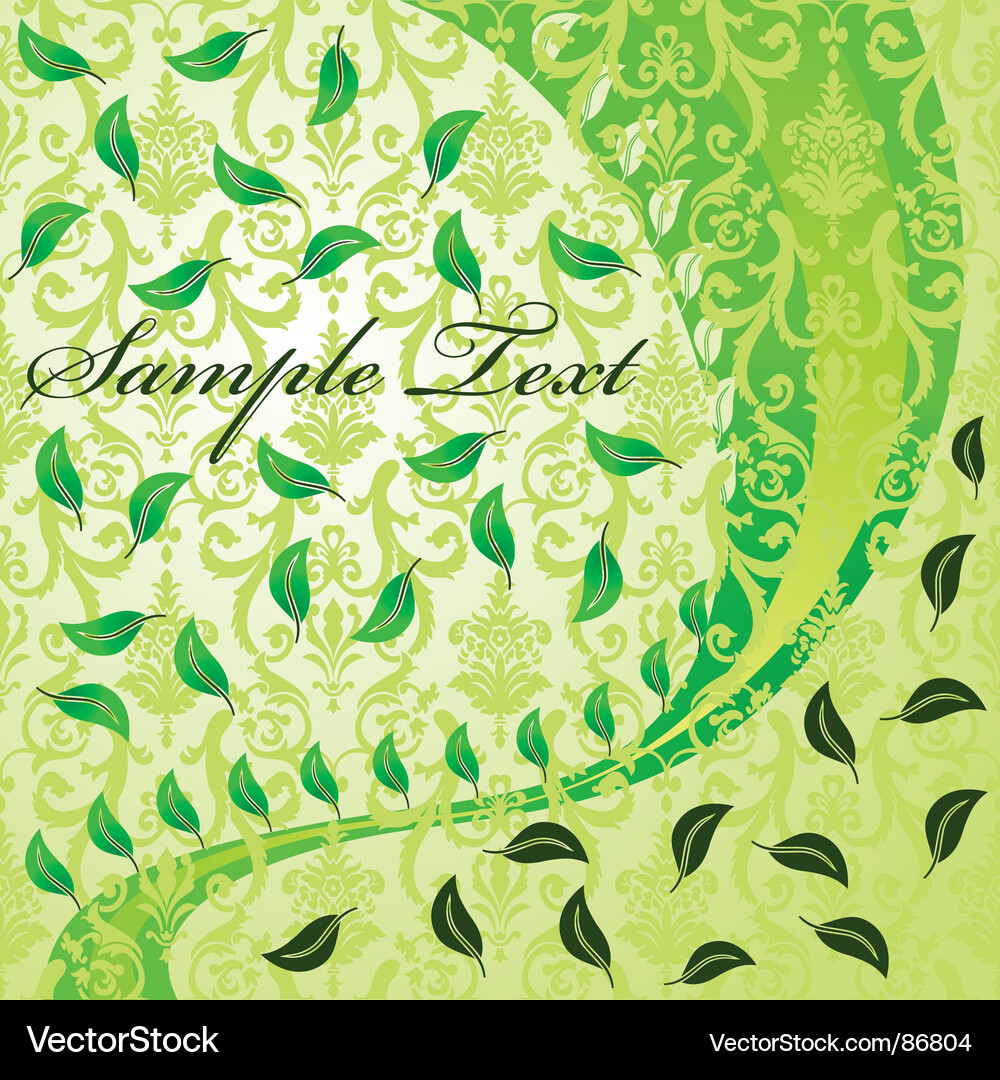Vegetative abstract background Vector Image