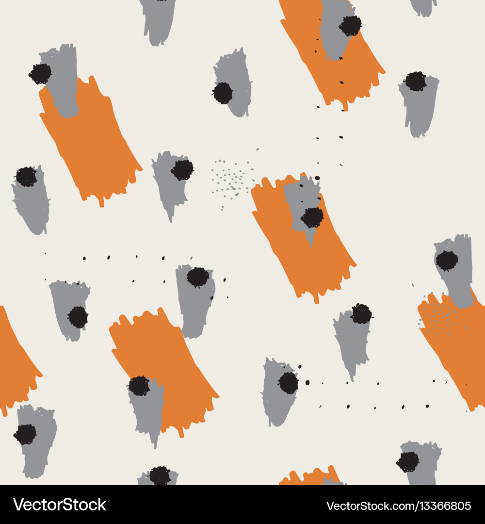 Abstract Brushstroke Pattern Vector Image