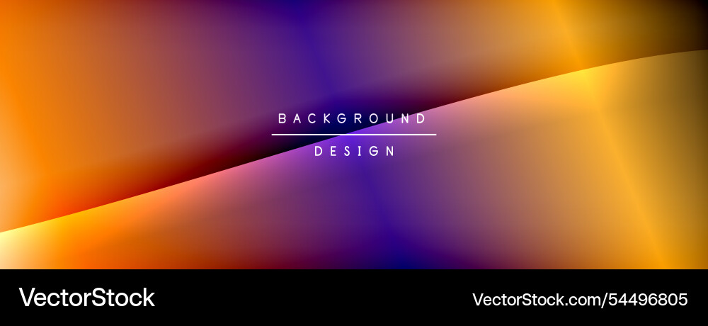 Bright rainbow style color gradient with curve Bright rainbow style color gradient with curve vector image