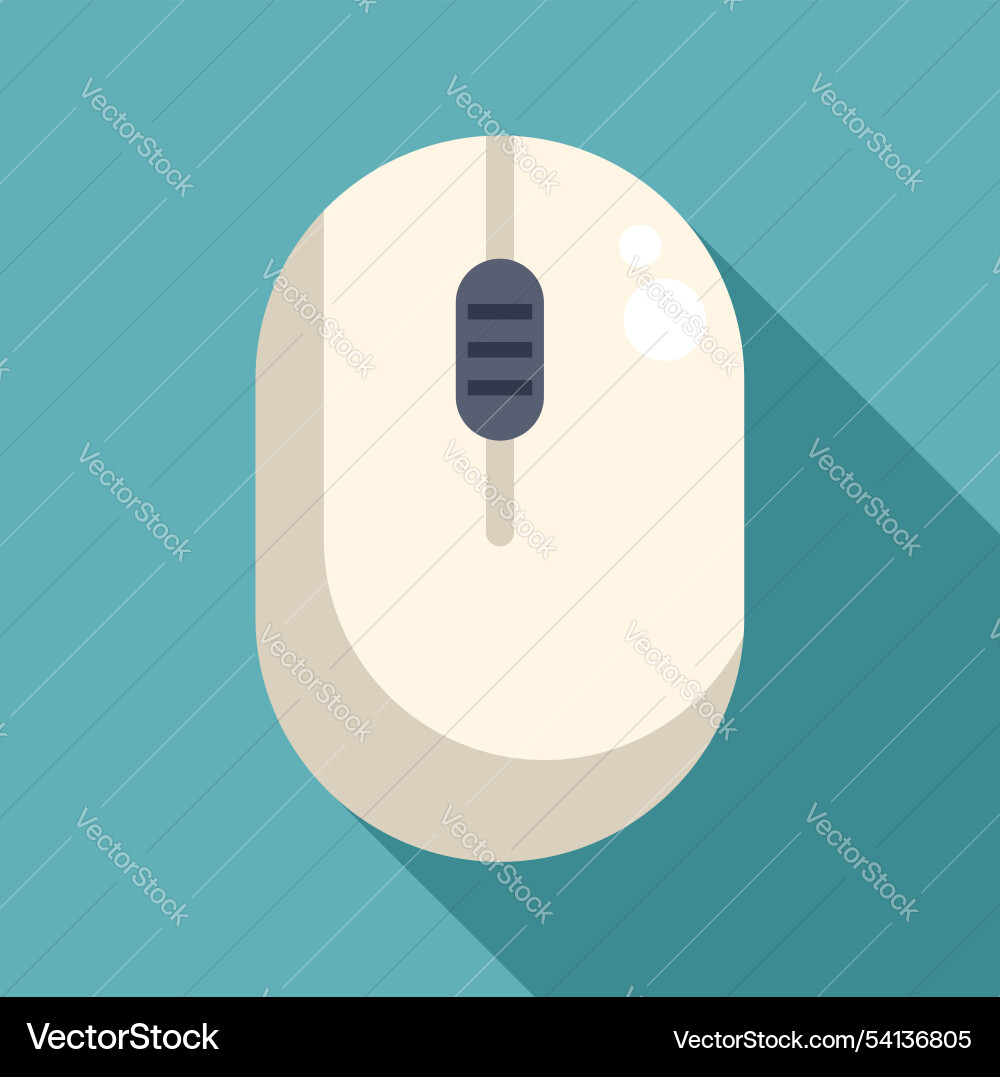 Wireless computer mouse pointing device Wireless computer mouse pointing device vector image