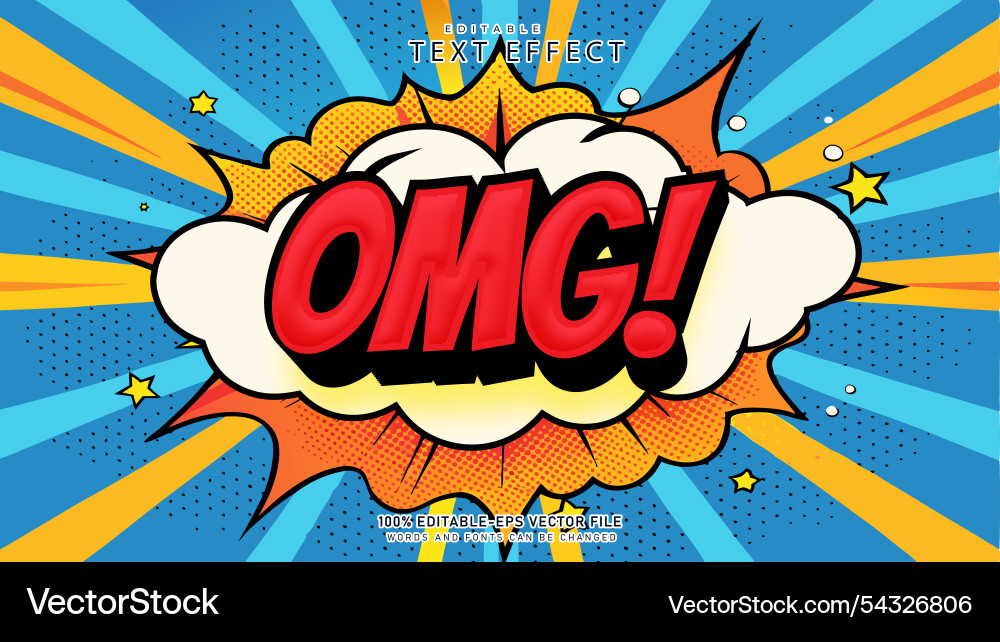 3d text effect editable 3d text effect editable vector image