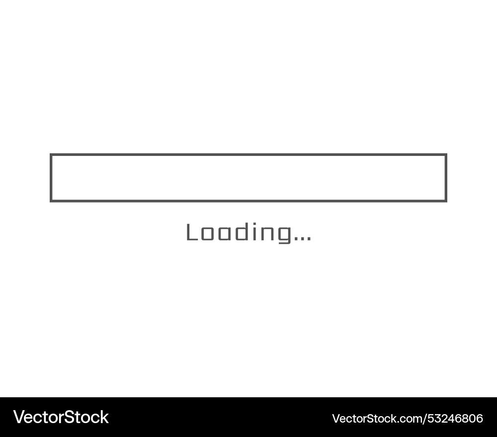 Collection loading bar status icon set of loaded Collection loading bar status icon set of loaded vector image