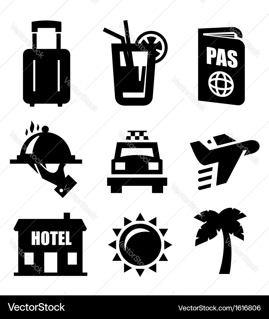 Travel icon Vector Image