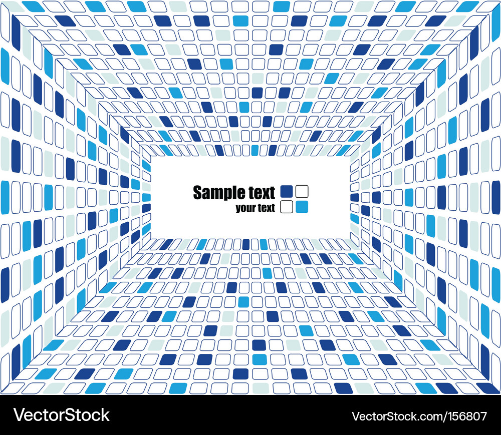Geometric Checkerboard Background Vector Image