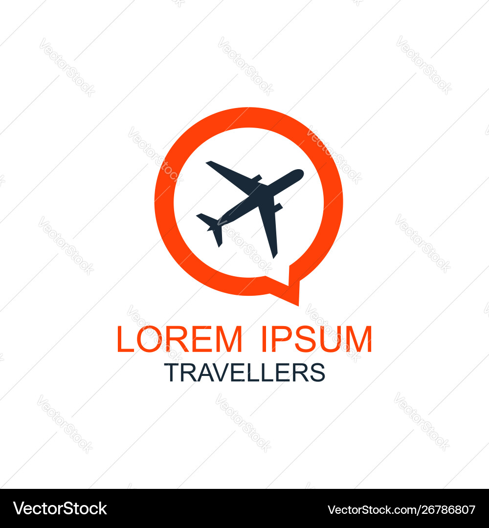 Reise Logo Urlaub Touristische Geschäftsreise Reise Logo Urlaub Touristische Geschäftsreise vektorbild