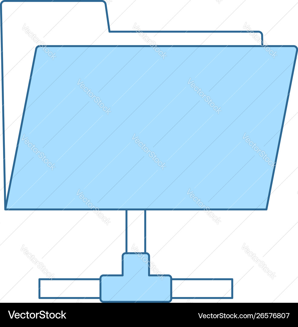 Shared folder icon Shared folder icon vector image