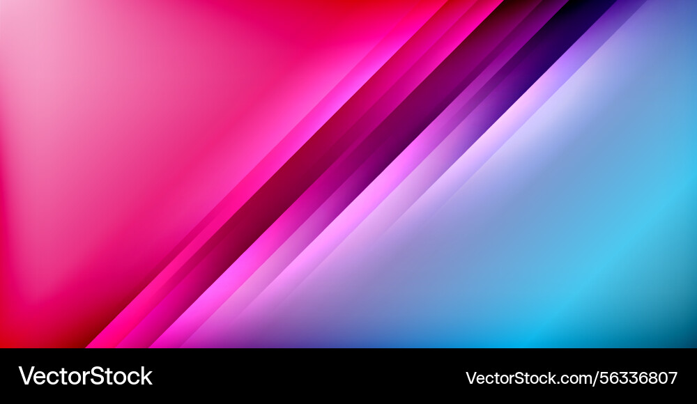 Vibrant abstract background features diagonal Vector Image