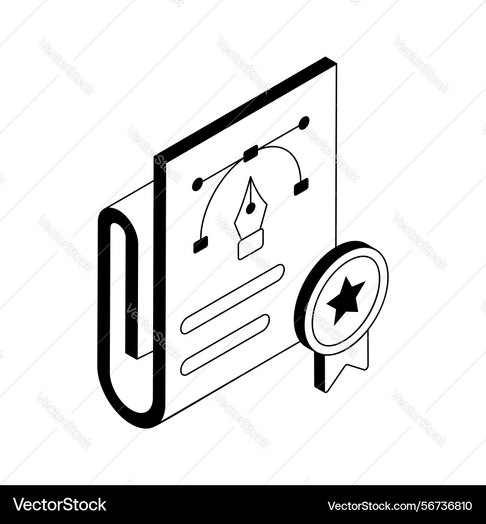 Designing certificate Vector Image