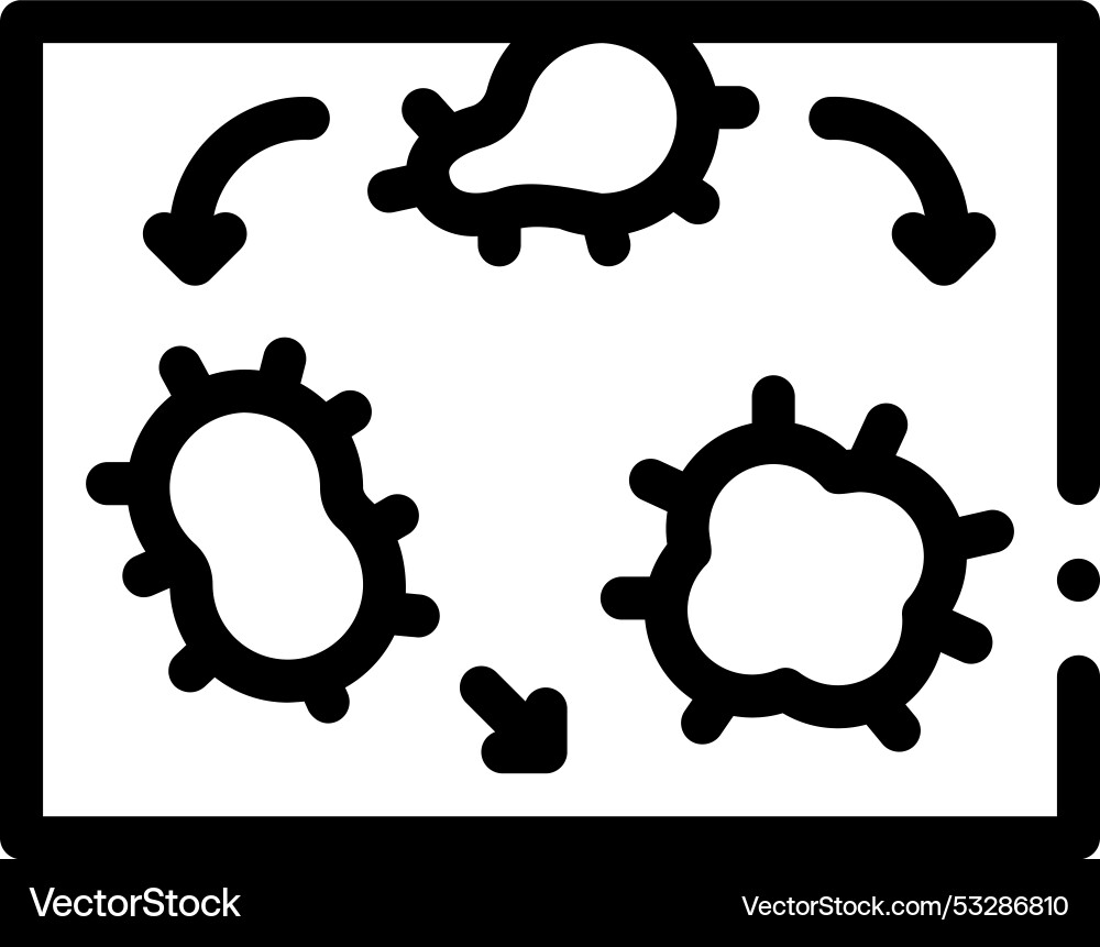 Exam icon thin linear style design isolated Exam icon thin linear style design isolated vector image