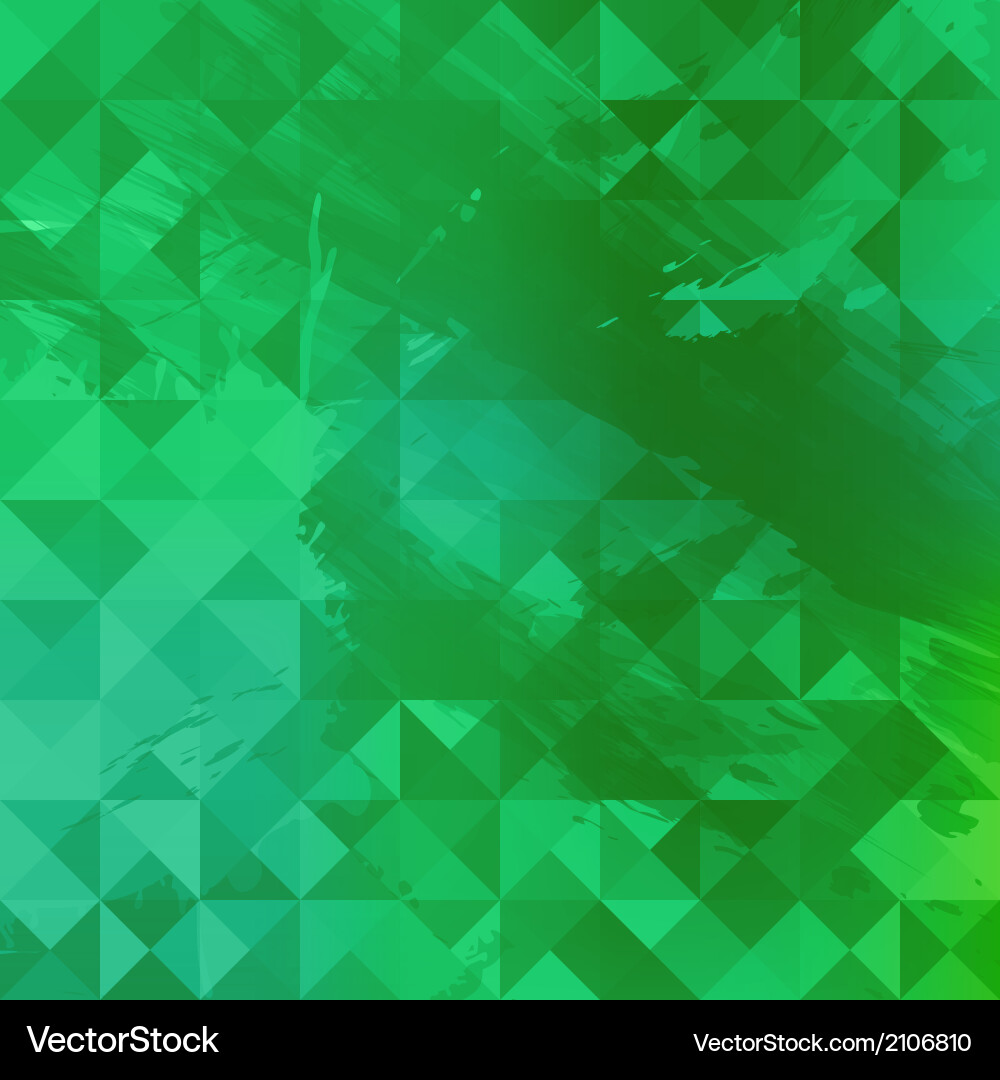 Retro Geometric Triangle Background Vector Image