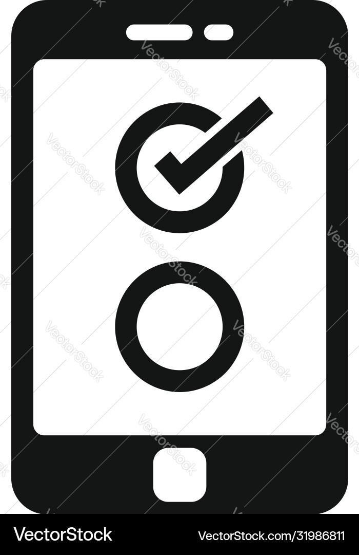Service checklist icon simple style Service checklist icon simple style vector image