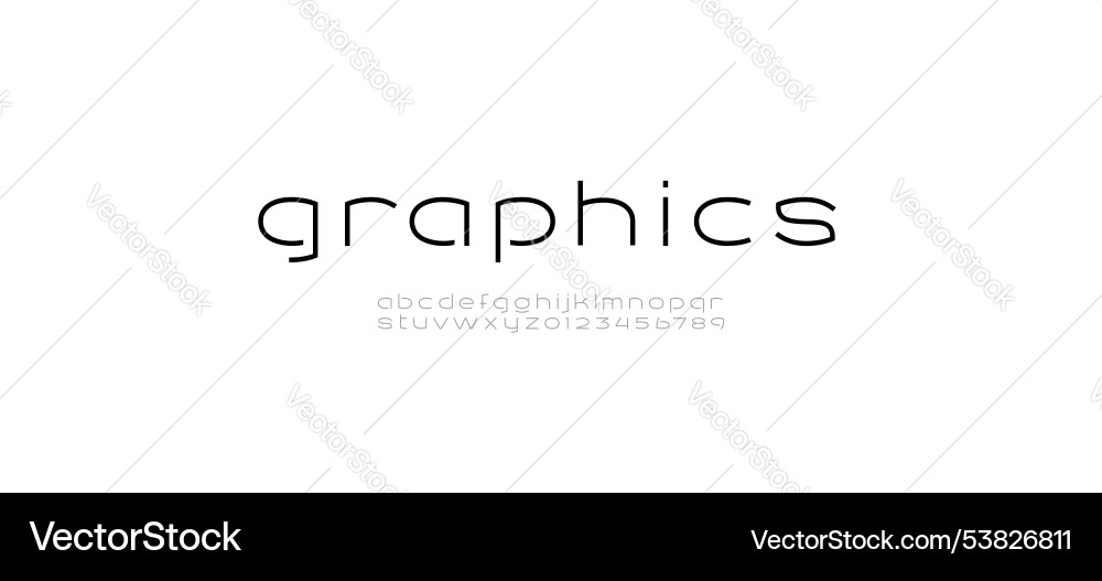 Tech digital font cyber alphabet Tech digital font cyber alphabet vector image