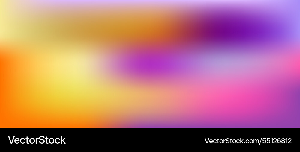 A vibrant and abstract gradient blur background A vibrant and abstract gradient blur background vector image