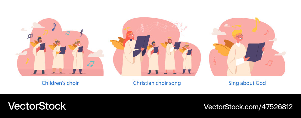 Isolated elements with children characters dressed Isolated elements with children characters dressed Vector Image