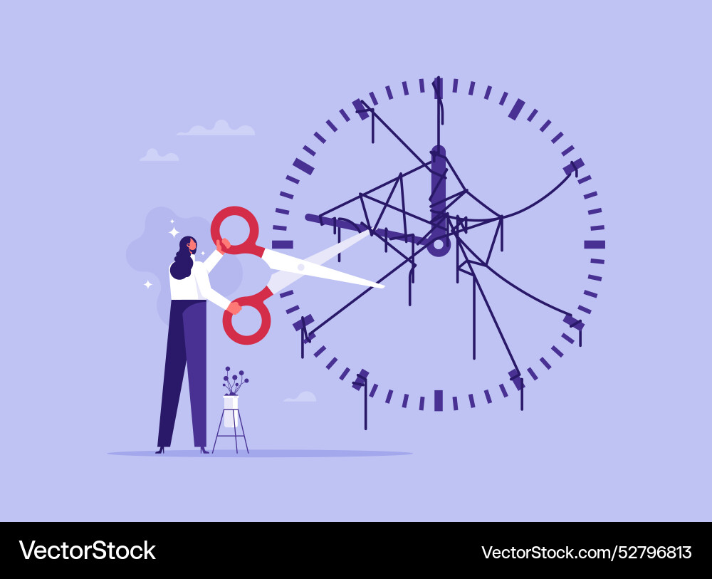 Time allocation manage limited to optimize Vector Image