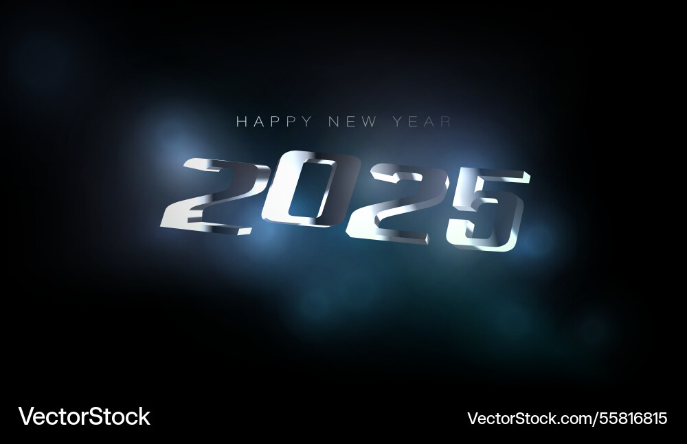 3d große zahl 2025 glücklich neues jahr hintergrund 3d große zahl 2025 glücklich neues jahr hintergrund vektorbild