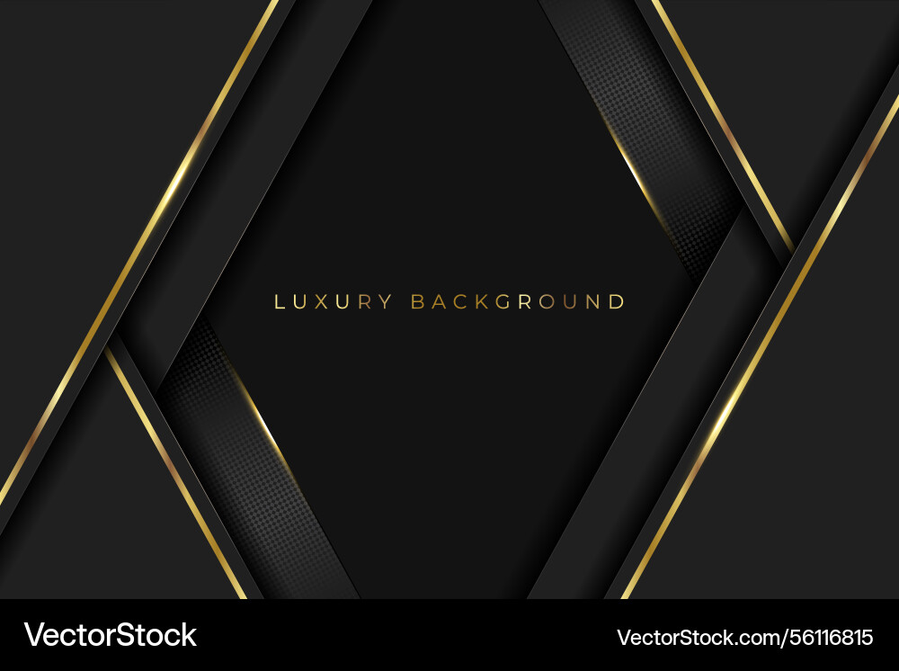 Luxury background overlap layer on dark Luxury background overlap layer on dark vector image