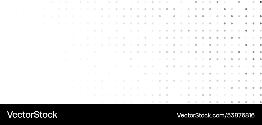Monochrome halftone background with dots Monochrome halftone background with dots Vector Image