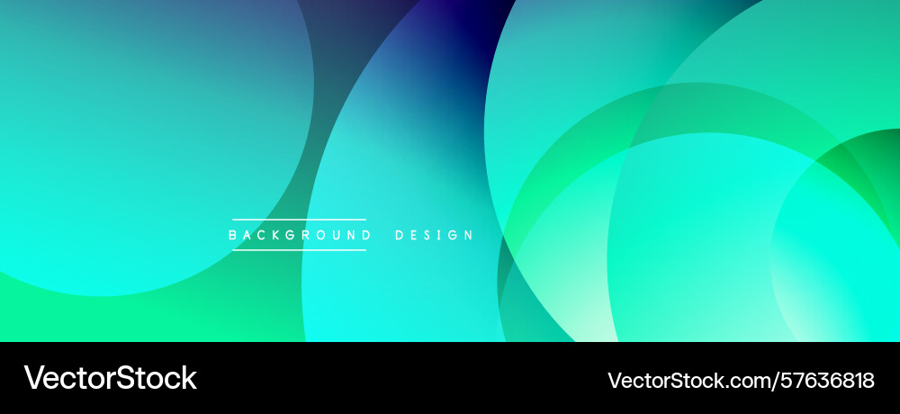 Abstract fluid shapes overlap creating vibrant Abstract fluid shapes overlap creating vibrant Vector Image