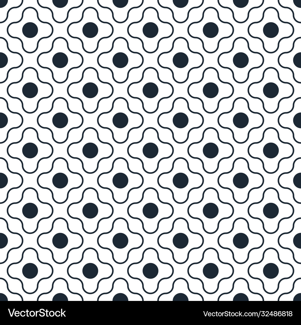 Geometric Stripe Pattern Vector Image