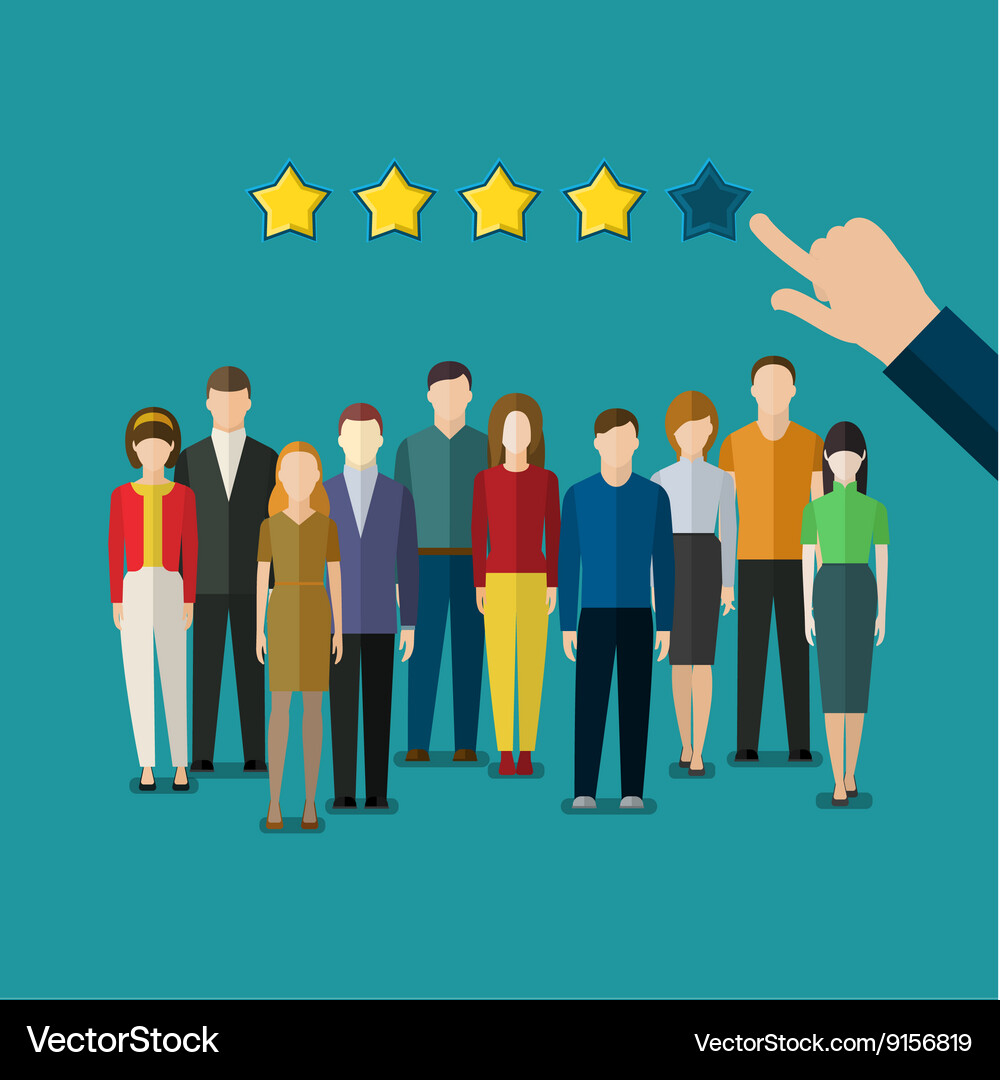 Concept of evaluate the performance Vector Image