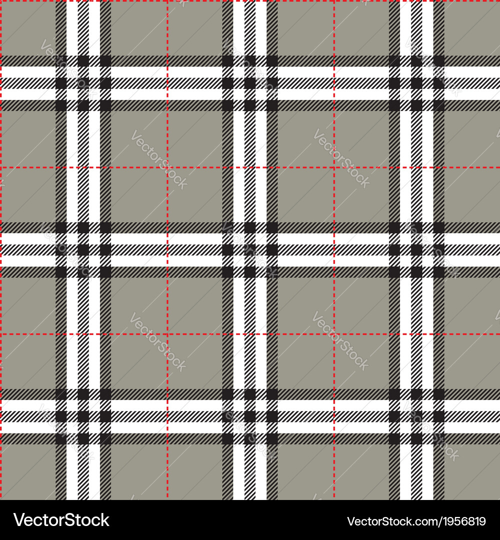 Fabric texture in a square pattern seamless Vector Image