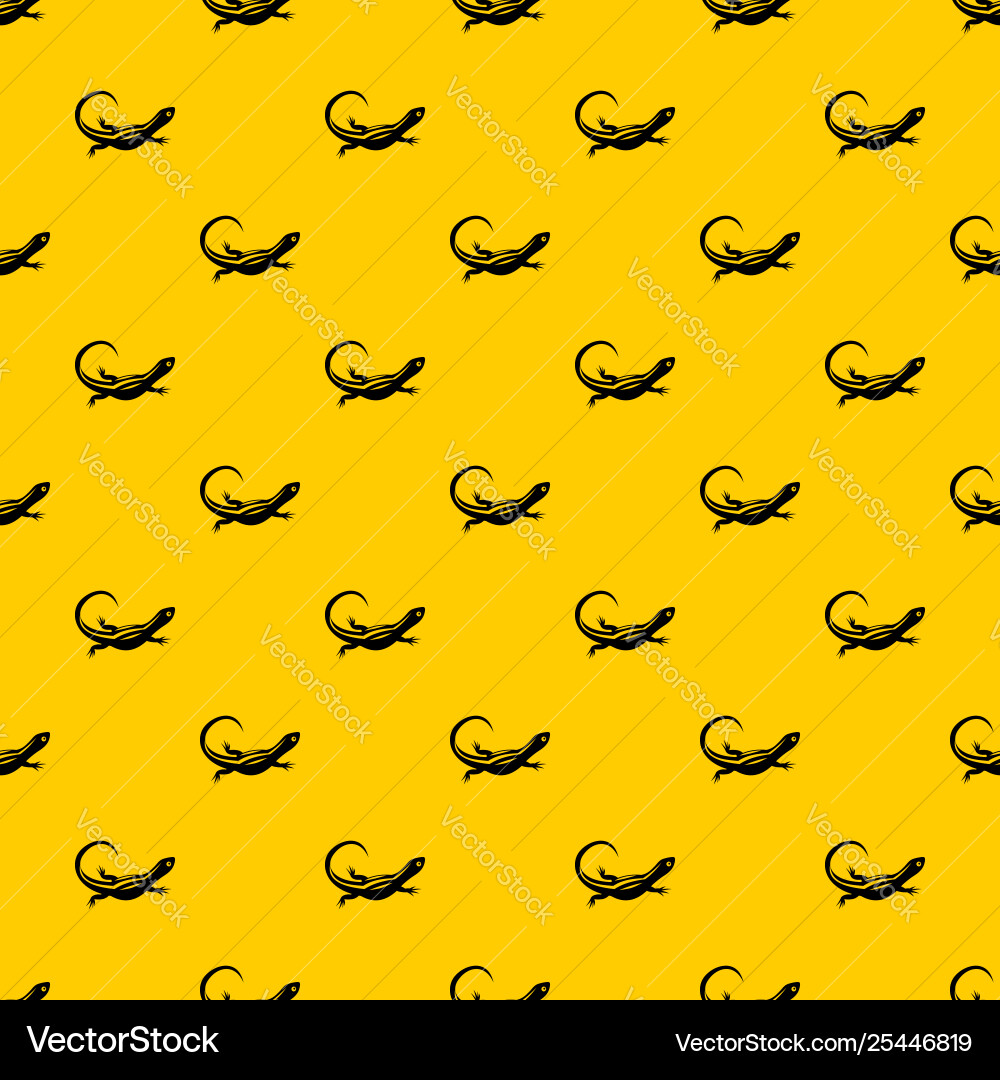 Lizard pattern Lizard pattern vector image