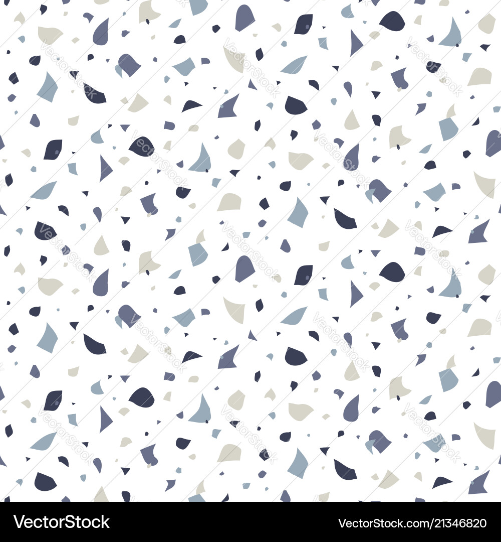 Abstract seamless pattern in terrazzo style Abstract seamless pattern in terrazzo style vector image
