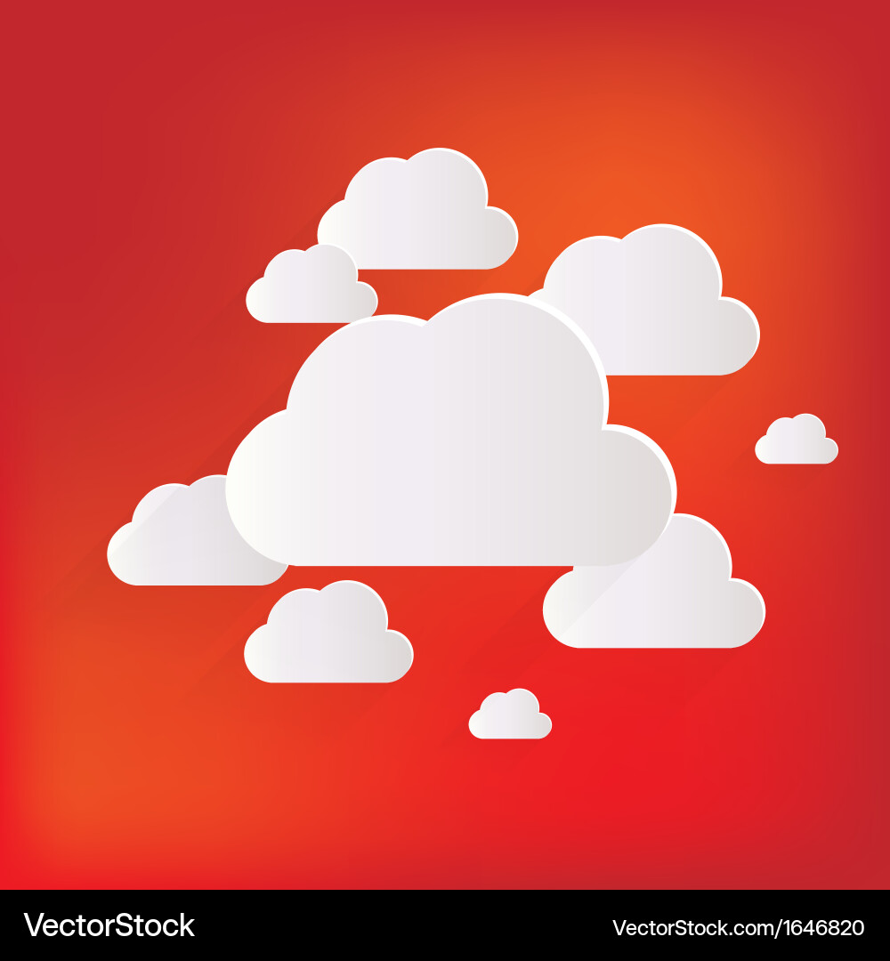 Cloud Computing Icon Vector Image
