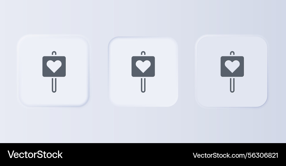 Grey map pointer with heart icon isolated Grey map pointer with heart icon isolated vector image