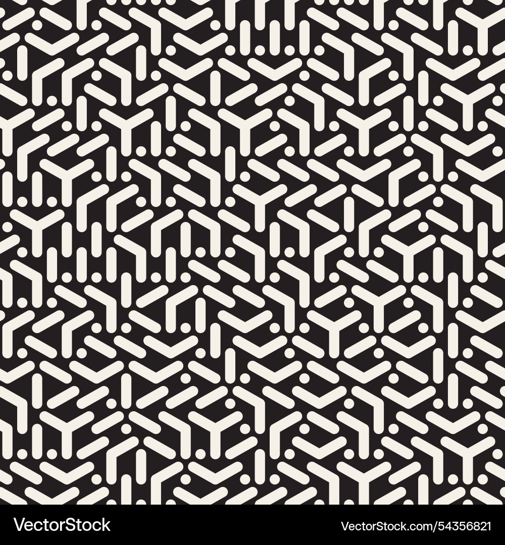 Seamless pattern repeating geometric elements Seamless pattern repeating geometric elements vector image