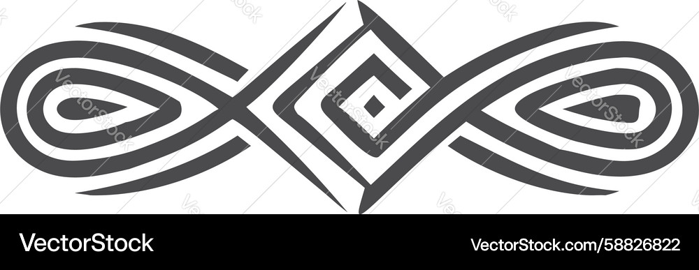 Infinite Spirals - Psychedelic Pattern Vector Image