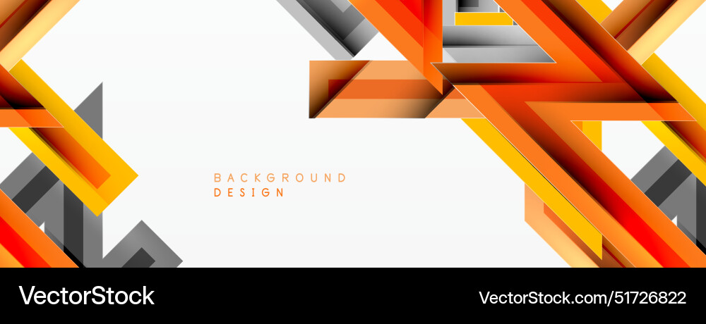 Line zig zag dynamic geometric abstract background Vector Image