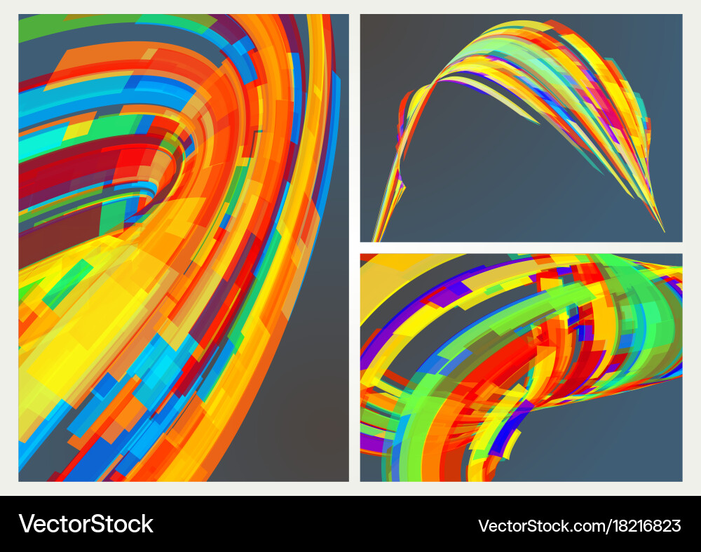 Abstract background with lines vector image