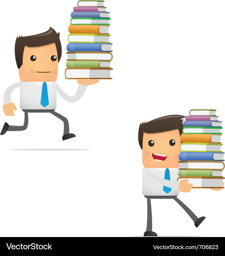 Cartoon Manager Characters Vector Image