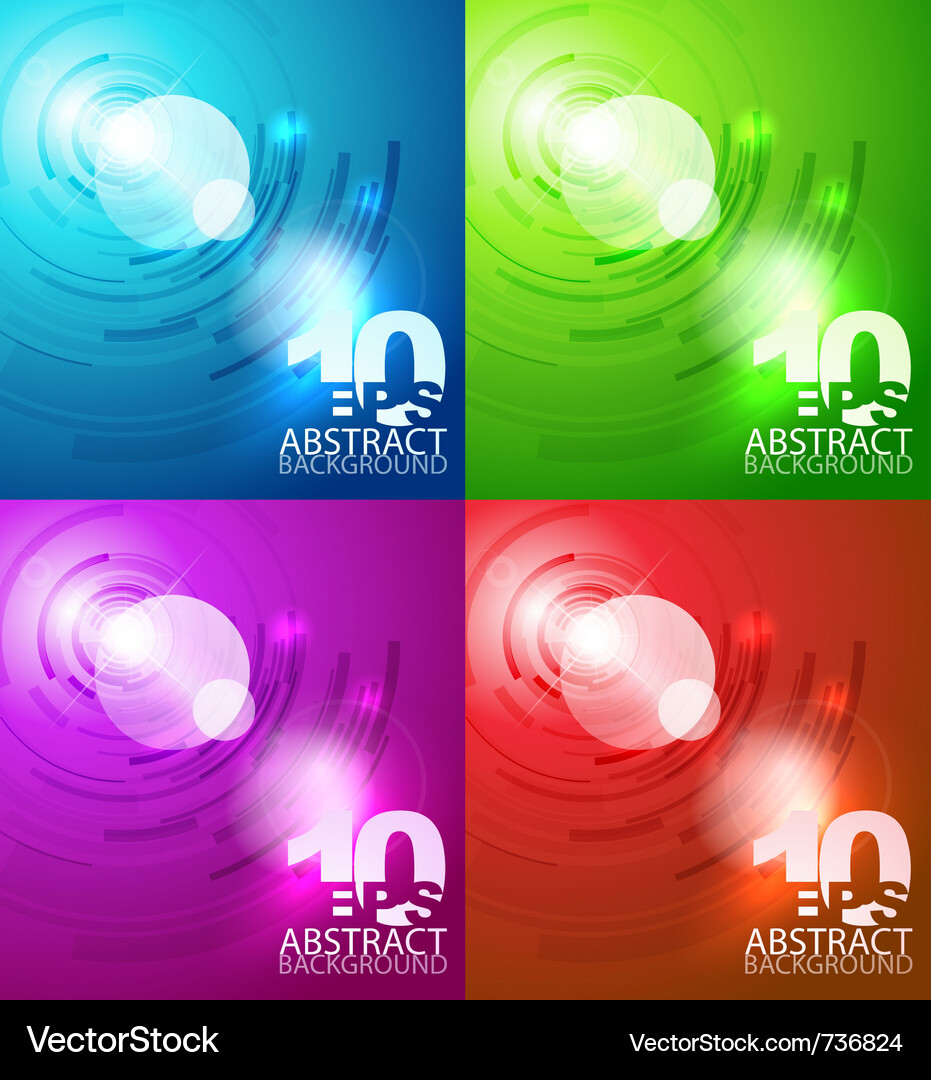 Abstract backgrounds Vector Image