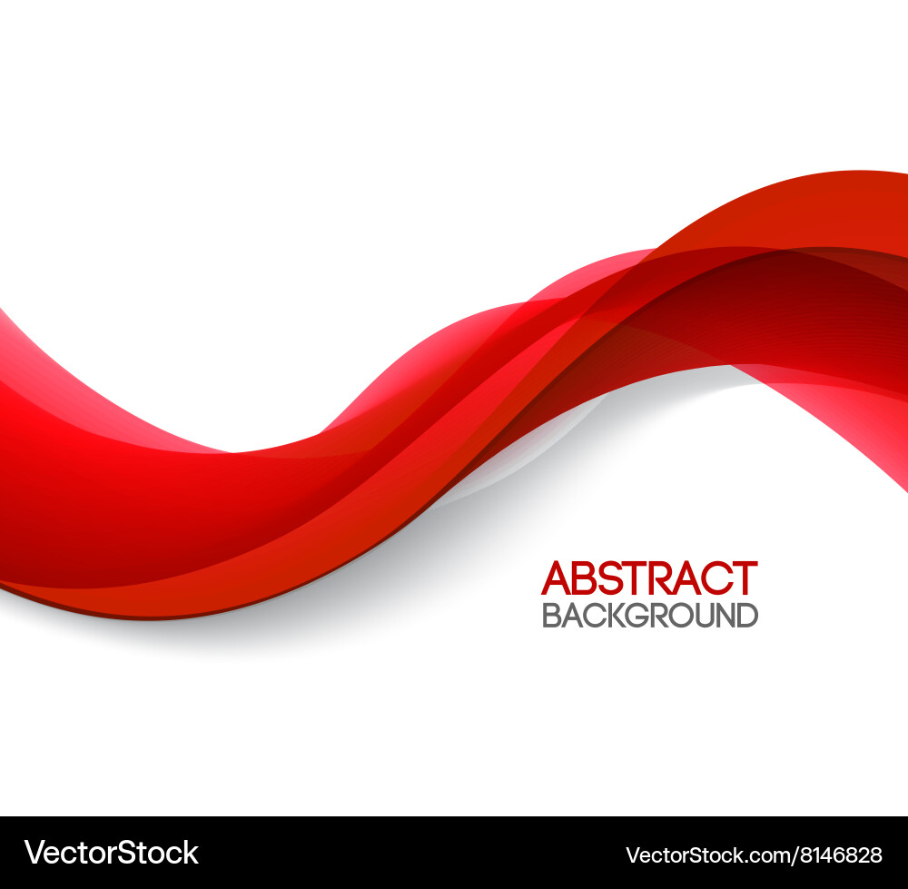 Abstract smooth wave motion Vector Image
