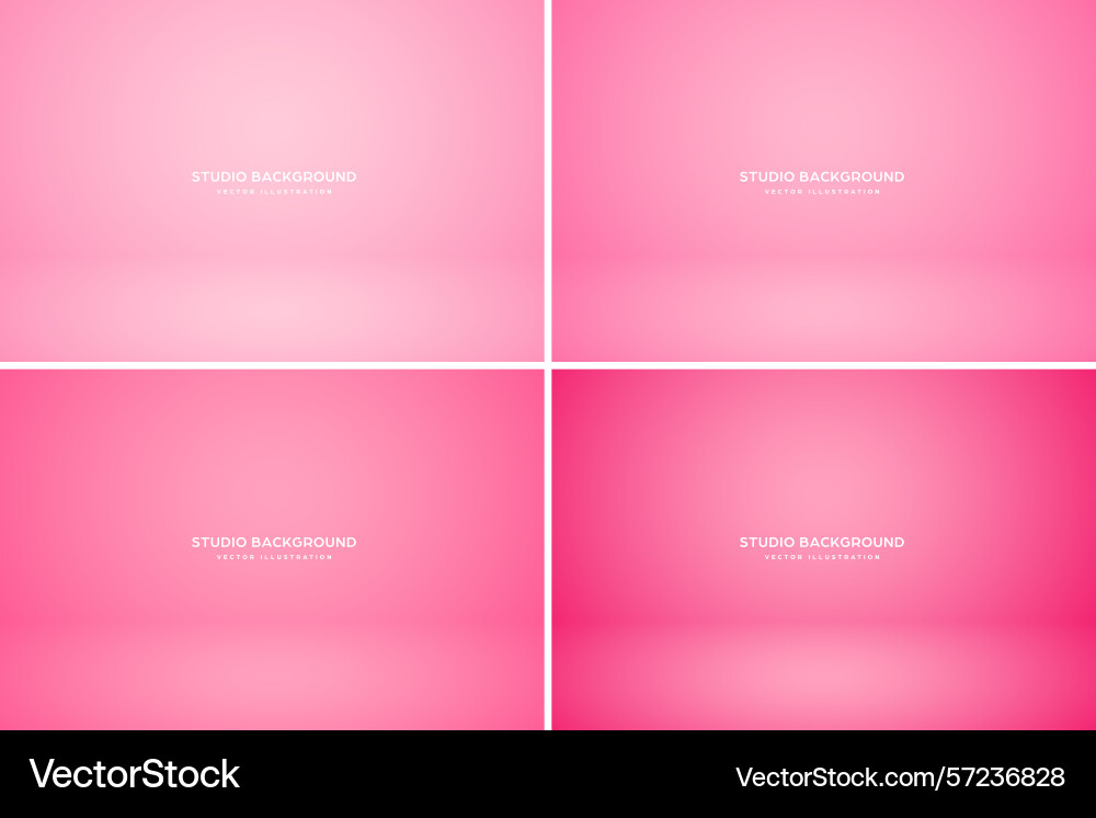 Empty studio abstract background soft spotlight vector image