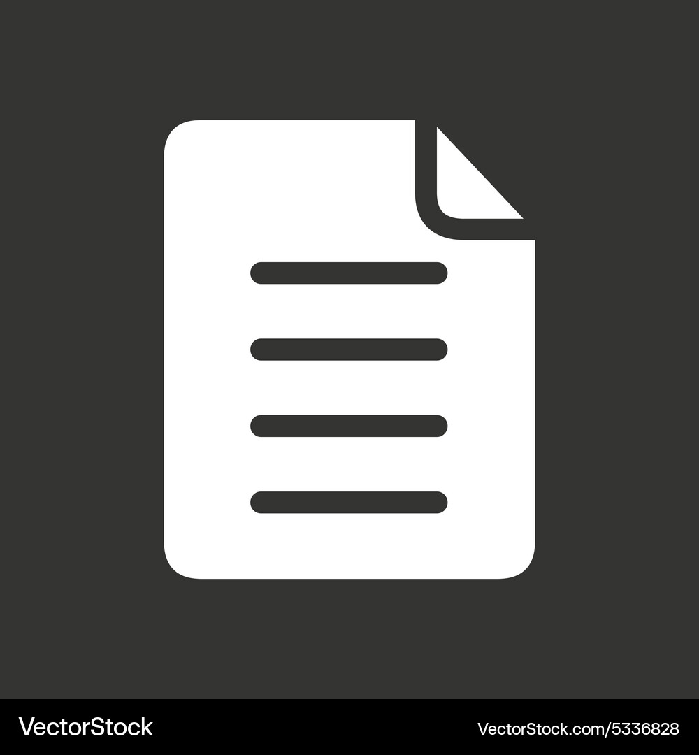 Notes document Vector Image