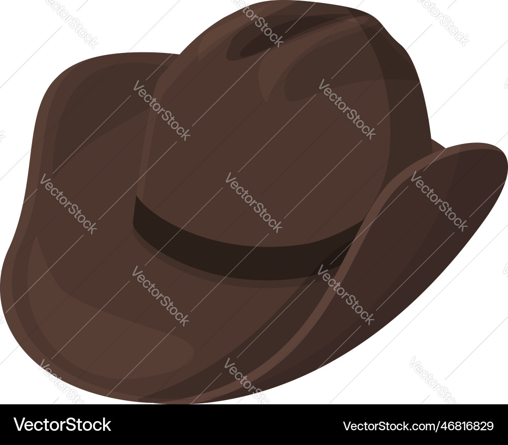 Sheriff Cowboy Hut Symbol Cartoon Western Sheriff Cowboy Hut Symbol Cartoon Western vektorbild