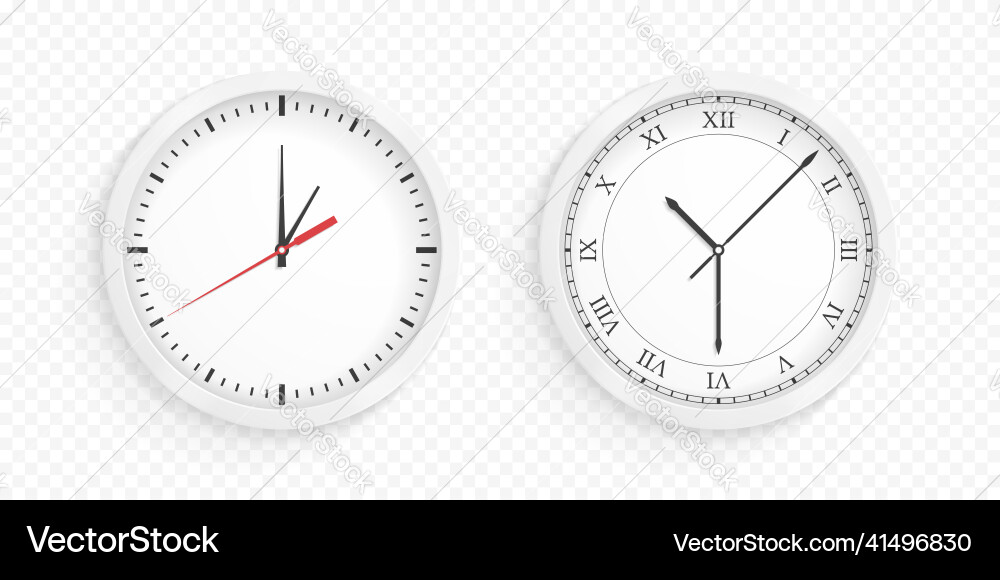 Clock Royalty Free Vector Image - VectorStock