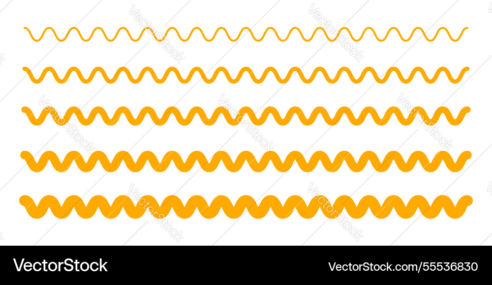 Wave line wavy pattern zigzag lines curve Wave line wavy pattern zigzag lines curve vector image