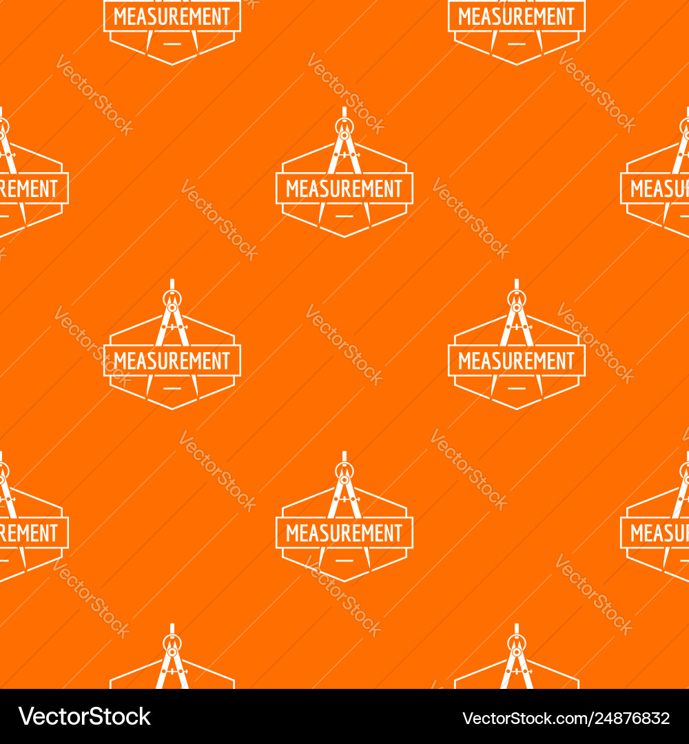 Compas pattern orange Compas pattern orange vector image