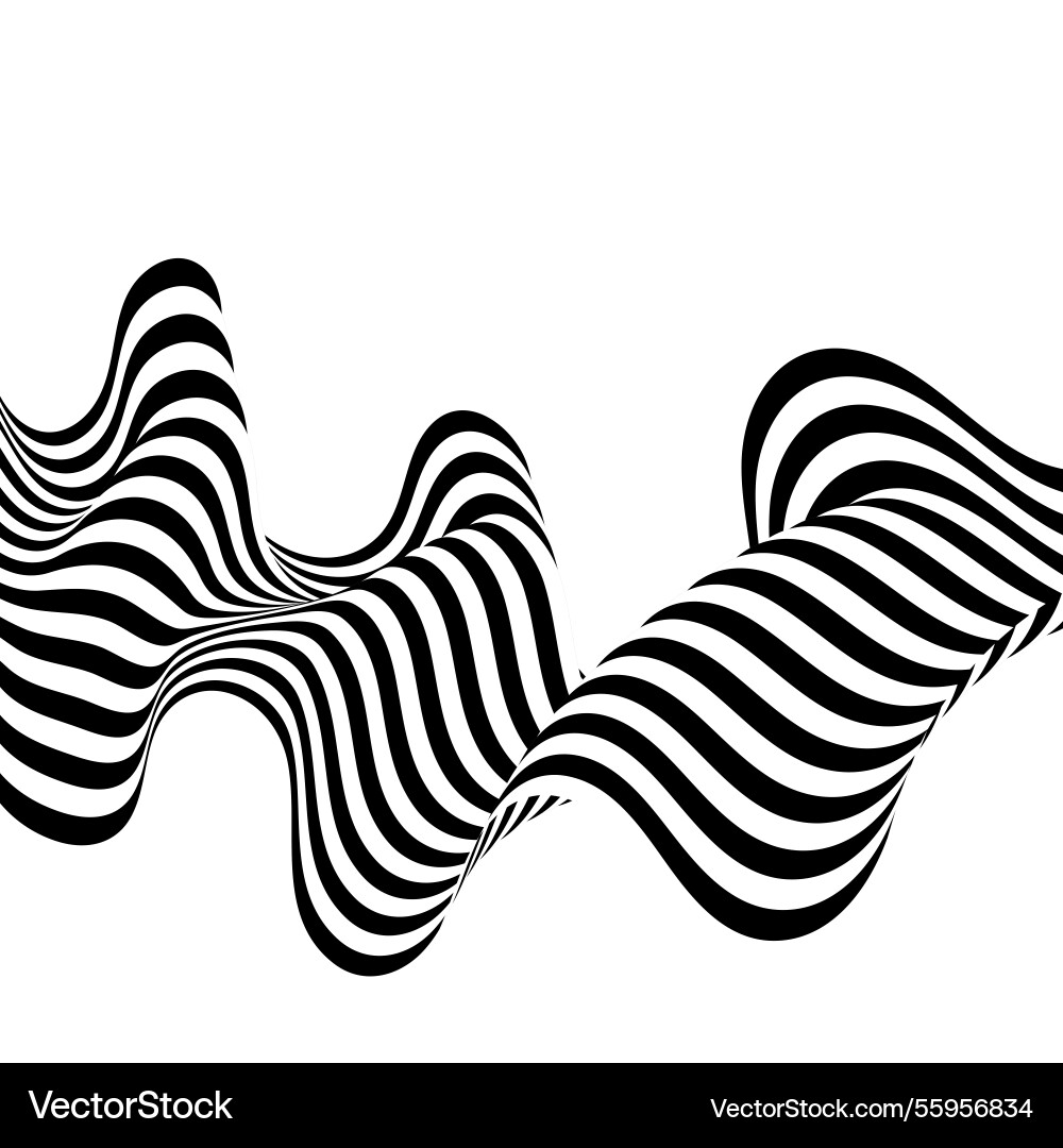 Abstract background with wave lines dynamic Abstract background with wave lines dynamic Vector Image