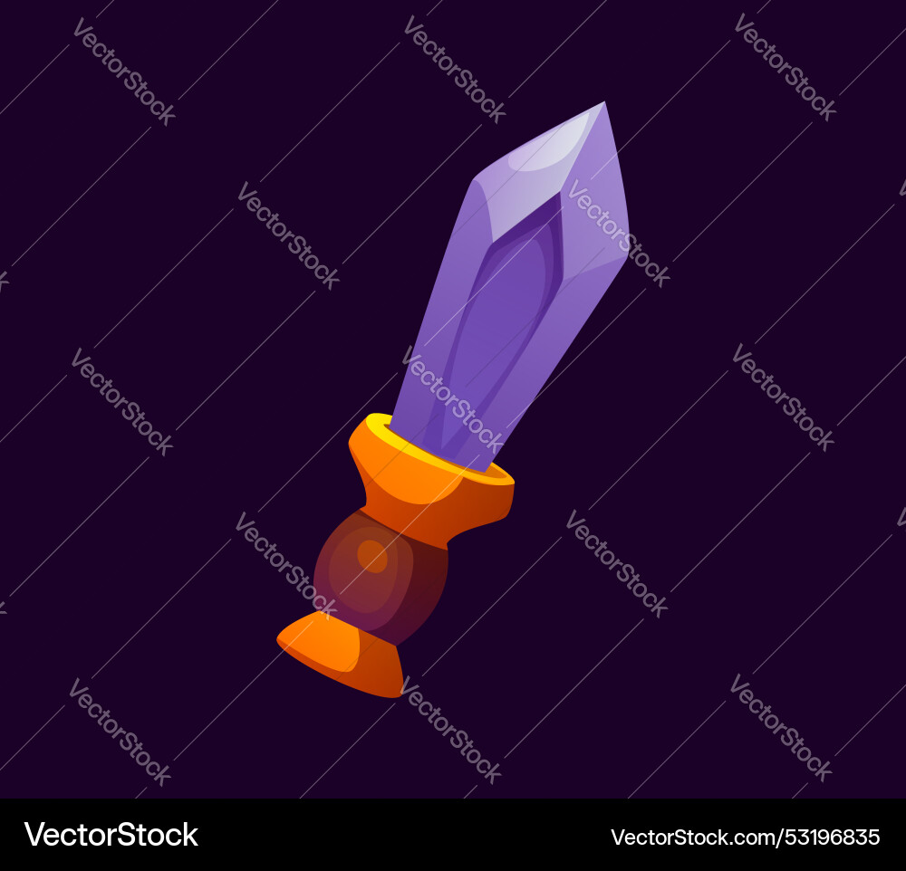 Halloween font slash symbol in shape of sword Halloween font slash symbol in shape of sword vector image