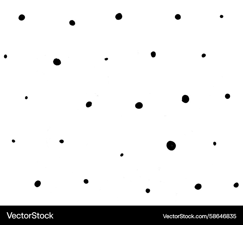 Ink dots pattern Vector Image