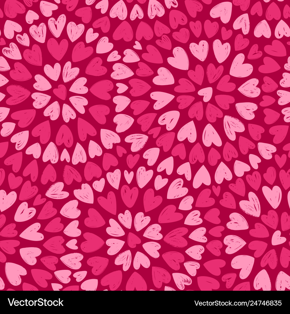 Seamless background romance decorative pattern Seamless background romance decorative pattern vector image