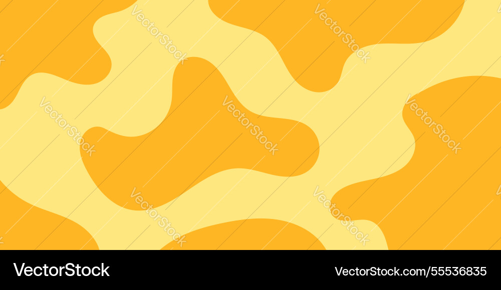 Yellow orange gradient with blob shape Yellow orange gradient with blob shape vector image